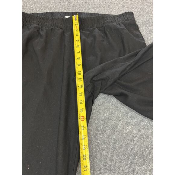 Coastal Resort Linen Blend Crop Pants 2XL Minimalist Scandi Cabincore Palm Beach - Picture 9 of 12